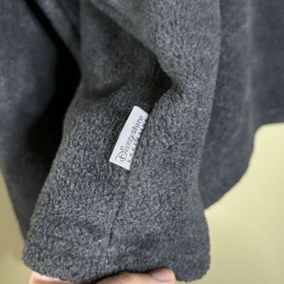 Disney Store Fleece Sweatshirt Jacket Womens XXL Gray Winnie The Pooh Eeyore - Picture 6 of 7